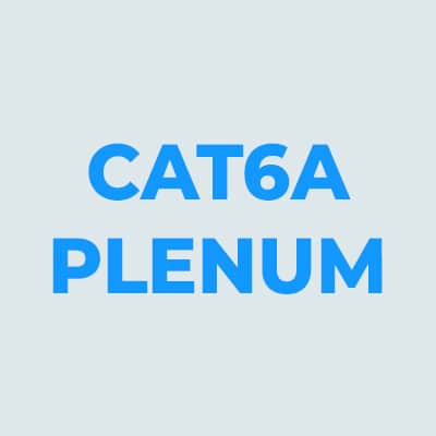 Categories cat6a plenum California Cables