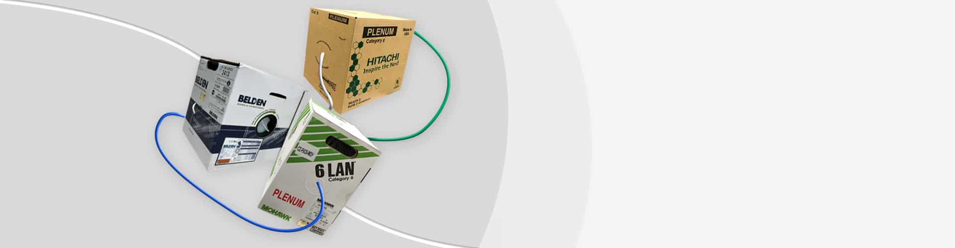 Cat6 Plenum USA made Cables